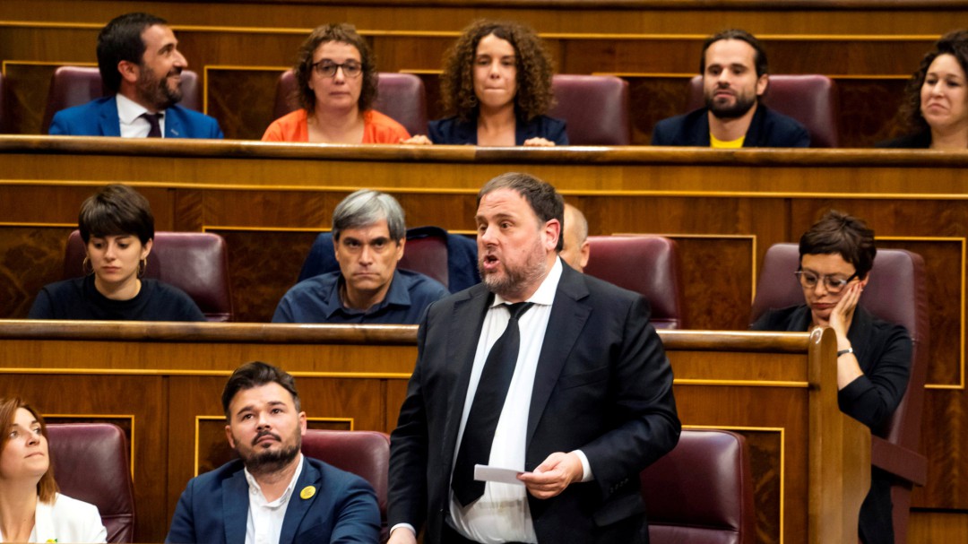 Junqueras advierte de que el apoyo de ERC a los Presupuestos dependerá de los avances en la mesa de diálogo