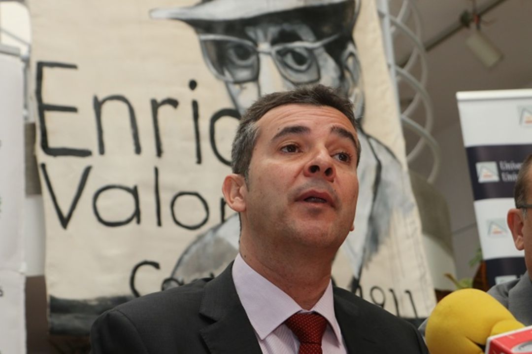 Joan Borja, director de la Cátedra Enric Valor en la UA Joan Borja, director de la Cátedra Enric Valor en la UA