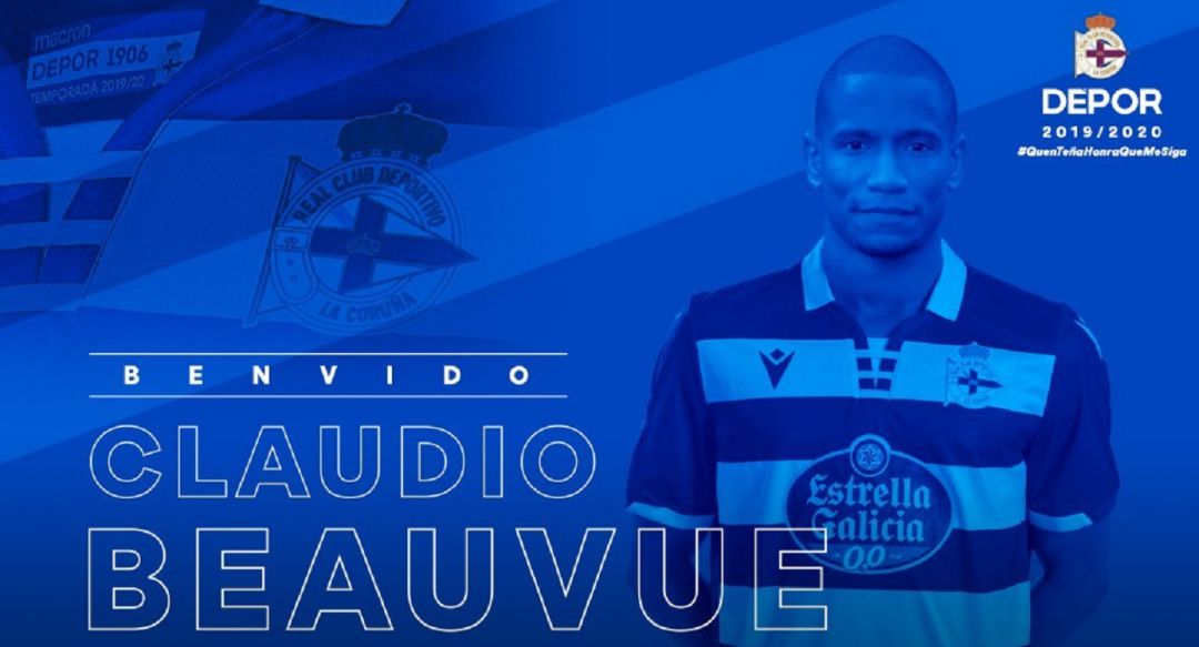 Beauvue, tercer fichaje del Deportivo Beauvue, tercer fichaje del Deportivo
