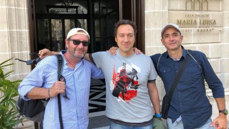 Jon Vispe, a la derecha de la foto, es habitual colaborador de SER Aventureros Jon Vispe, a la derecha de la foto, es habitual colaborador de SER Aventureros