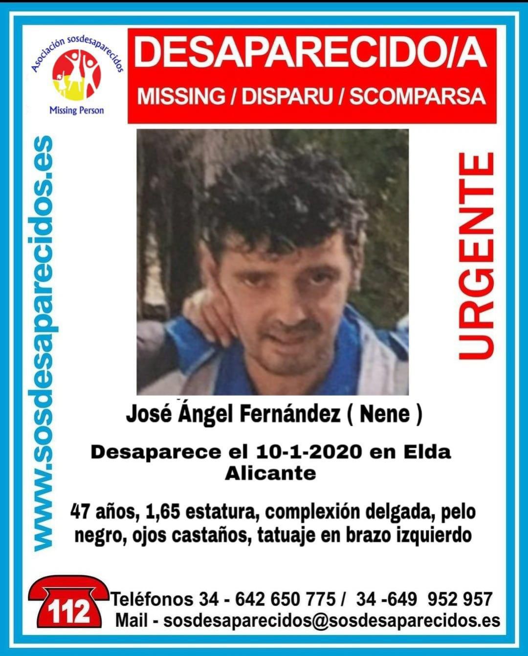 Desaparecido en Elda Desaparecido en Elda