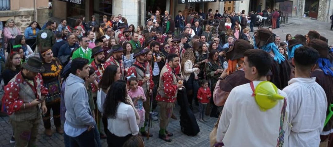 Una de las actuaciones en la calle en el pasado Carnaval 2019. Una de las actuaciones en la calle en el pasado Carnaval 2019.