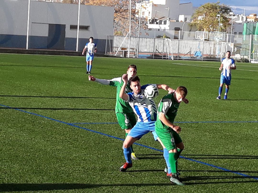 Imagen del partido disputado en el San Sebastian ante el Viso Imagen del partido disputado en el San Sebastian ante el Viso
