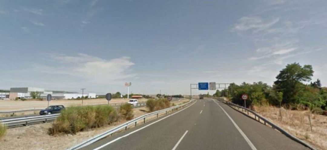 Autovía A-62 en la provincia de Palencia Autovía A-62 en la provincia de Palencia