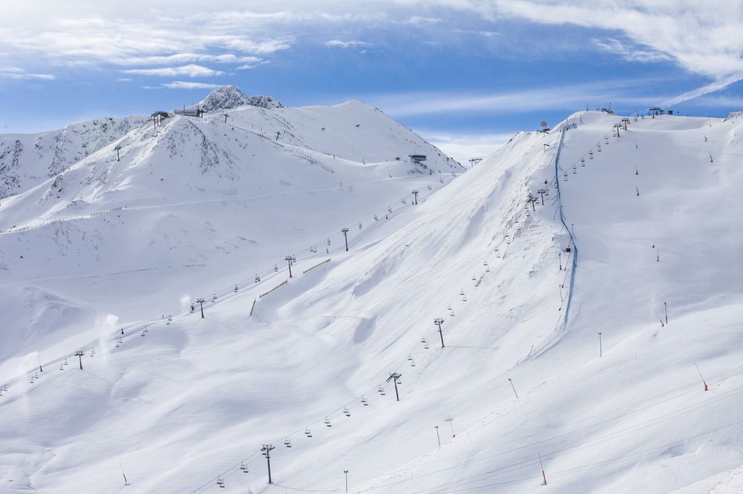 El sector del Pas de la Casa de Grandvalira. El sector del Pas de la Casa de Grandvalira.
