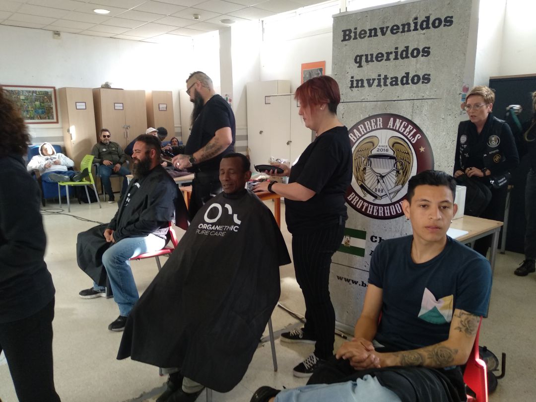 Los "Barber Angels" hacen parada en Sevilla Los "Barber Angels" hacen parada en Sevilla