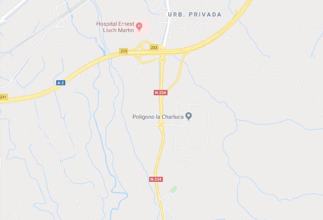 Mapa en el que se localiza es suceso Mapa en el que se localiza es suceso