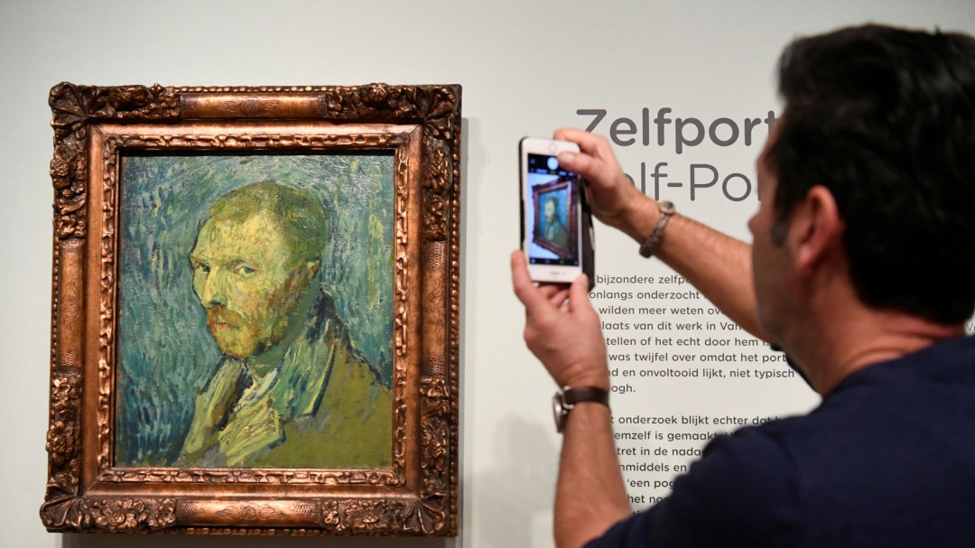 El autorretrato de Van Gogh como enfermo