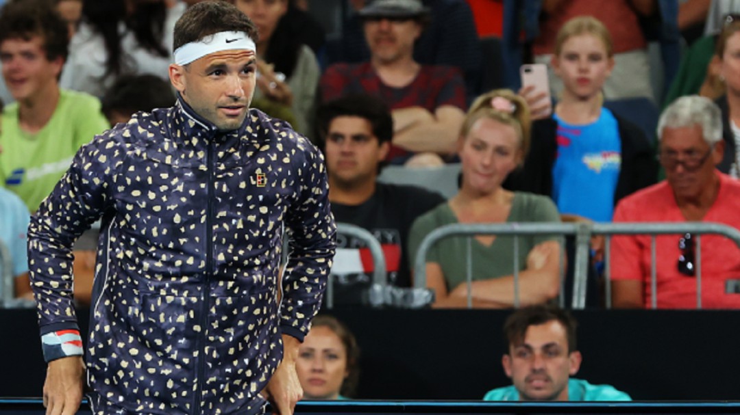 Grigor Dimitrov y la horrible vestimenta que ha dado mucho que hablar en el Open de Australia