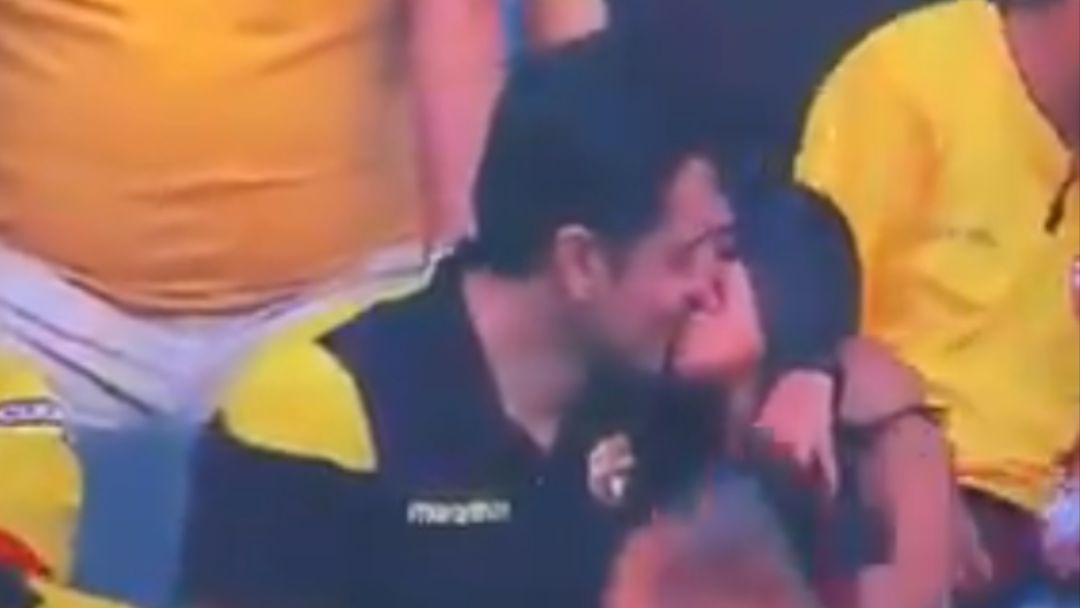 La pareja 'viral' de este fin de semana en el mundo del deporte. La pareja 'viral' de este fin de semana en el mundo del deporte.
