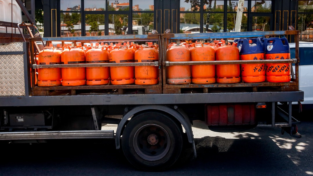 La bombona de butano sube un 4,95% y pasará a costar 13,37 euros
