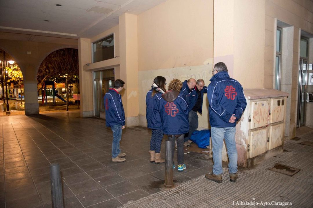 Atendidas siete personas en el dispositivo especial por la 'ola de frío' en Cartagena Atendidas siete personas en el dispositivo especial por la 'ola de frío' en Cartagena