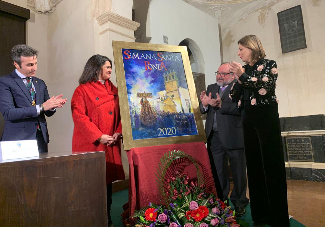 La Virgen de los Dolores protagoniza el cartel de la Semana Santa de Ronda