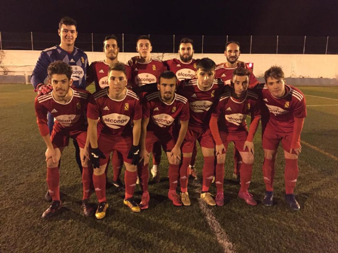Equipo titular del Jódar CF ante el Huesa Equipo titular del Jódar CF ante el Huesa