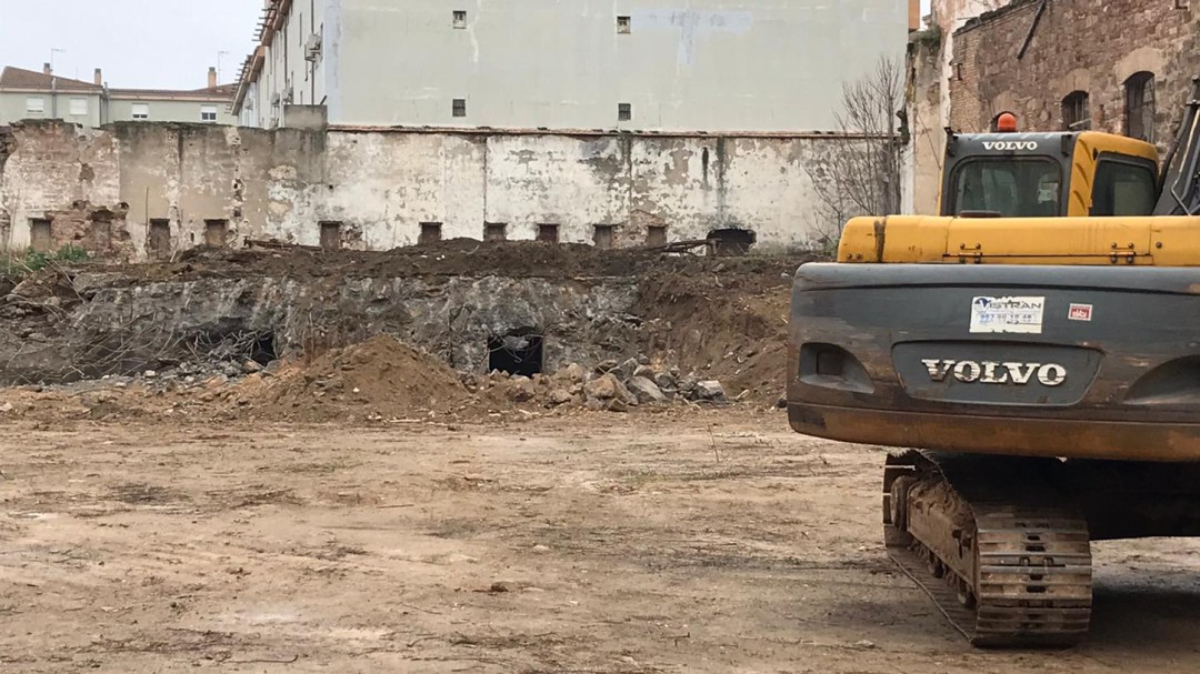 Malestar por la pérdida de un refugio de la Guerra Civil ubicado en los terrenos del futuro Lidl
