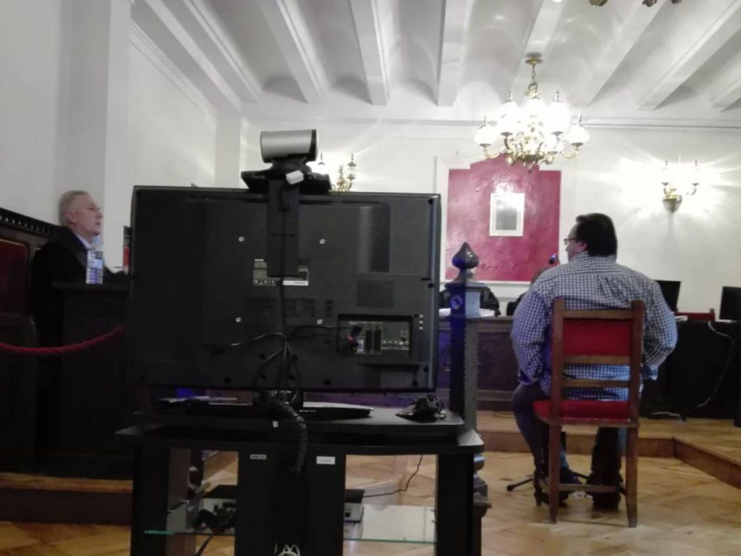 Momento del juicio por abusos sexuales en la Audiencia Provincial el pasado mes de diciembre Momento del juicio por abusos sexuales en la Audiencia Provincial el pasado mes de diciembre