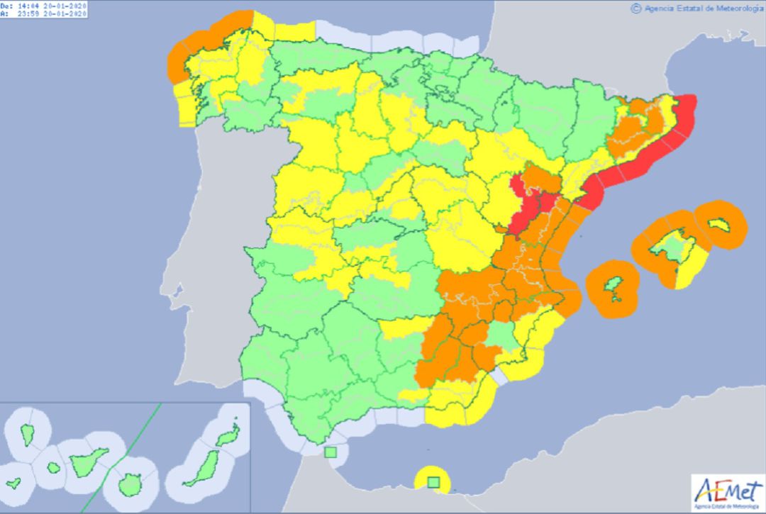 Alerta por viento y nieve en la provincia de Ávila pro el temporal Gloria Alerta por viento y nieve en la provincia de Ávila pro el temporal Gloria