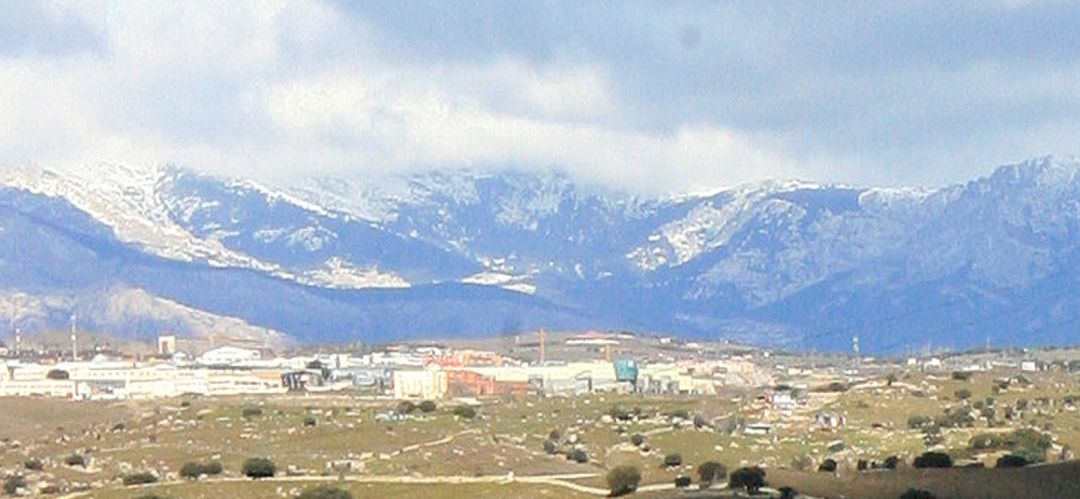 Nieve en la sierra norte de Madrid Nieve en la sierra norte de Madrid