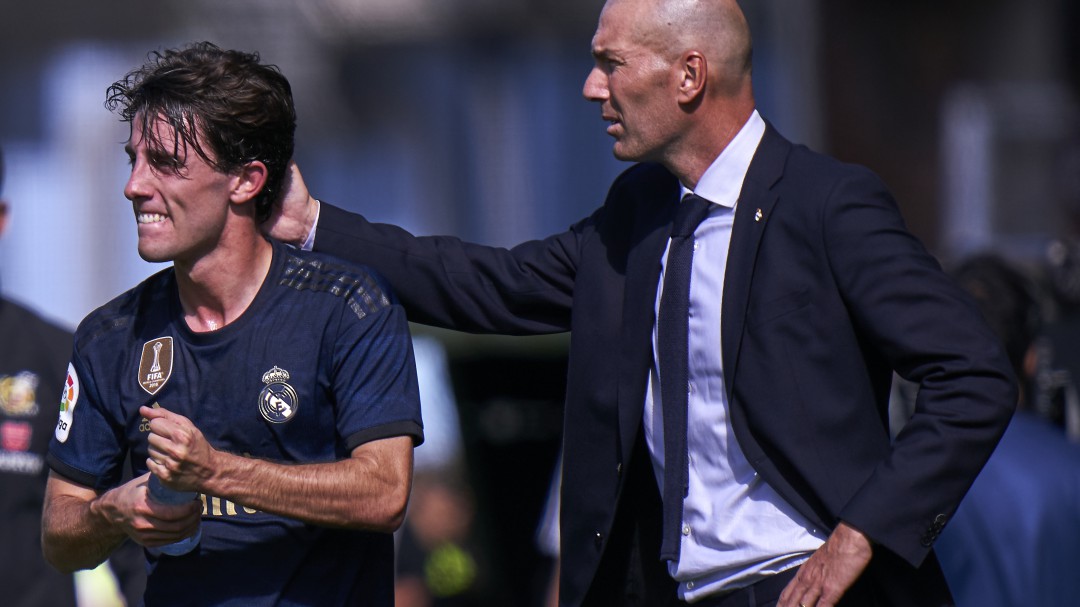 Zidane: "Odriozola tiene opción de salir, pero todavía no es oficial"