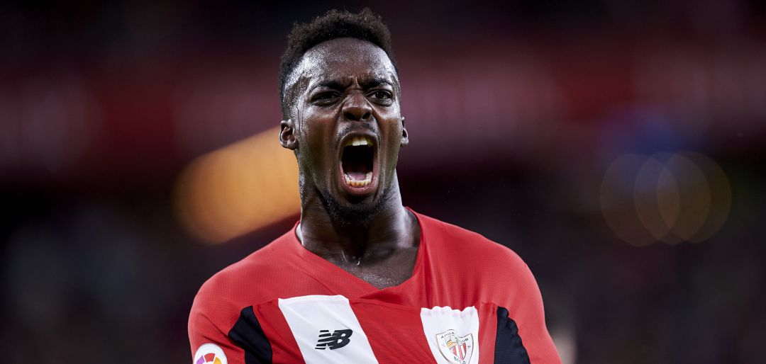 Iñaki Williams celebra un gol con el Athletic Club de Bilbao Iñaki Williams celebra un gol con el Athletic Club de Bilbao