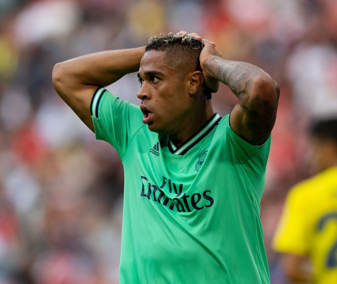 Mariano Díaz durante un partido del Real Madrid Mariano Díaz durante un partido del Real Madrid