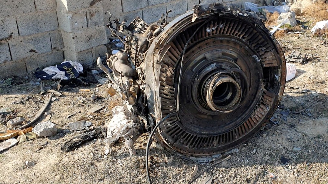 Irán confirma que el avión ucraniano fue derribado por dos misiles