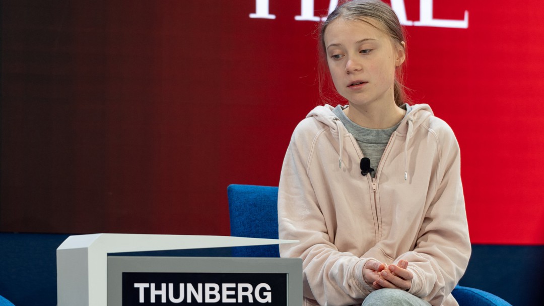 Greta Thunberg acusa a los líderes de rendirse ante el calentamiento global