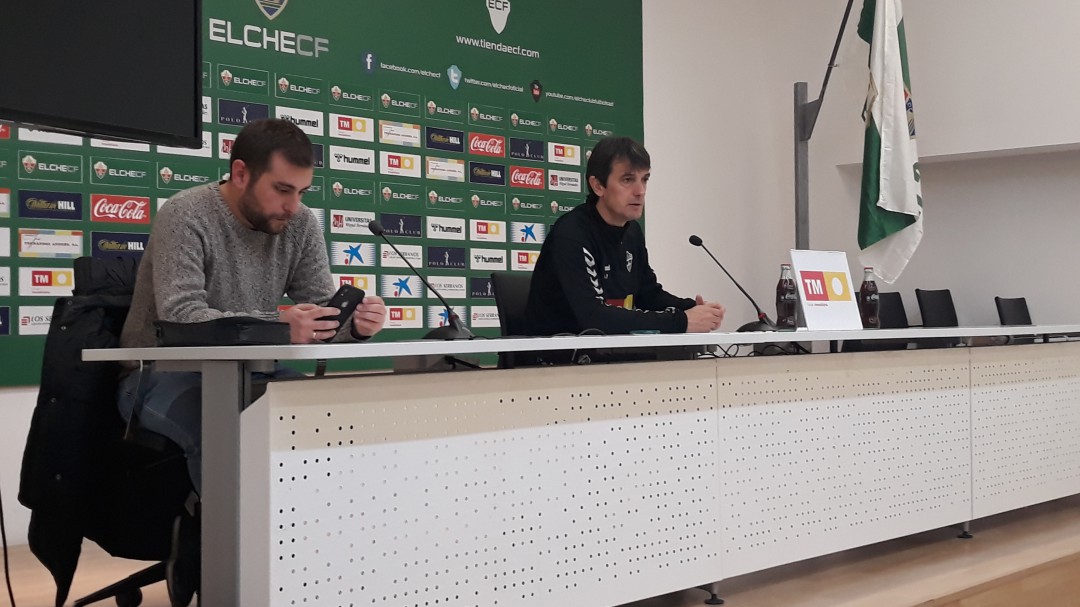 Pacheta: "Le vamos a pelear esta ronda de Copa al Athletic, pero también pensamos en Almería"