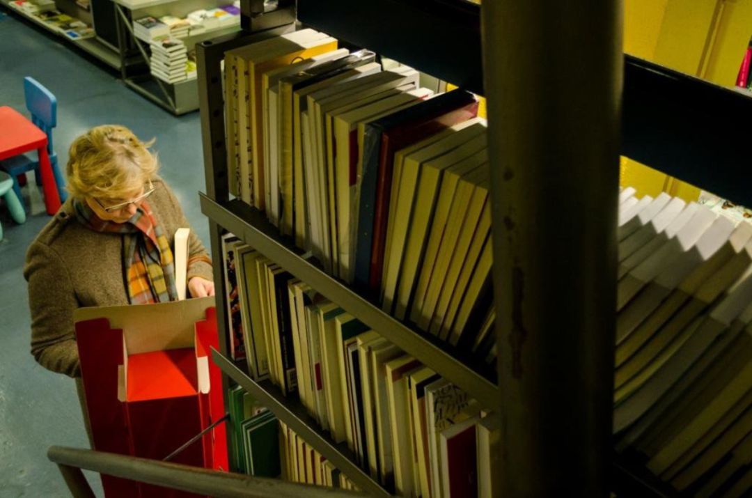 Una de las librerías de la capital. Una de las librerías de la capital.