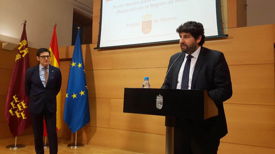 El presidente del TSJ solicita una ley regional de mediación familiar y comunitaria
