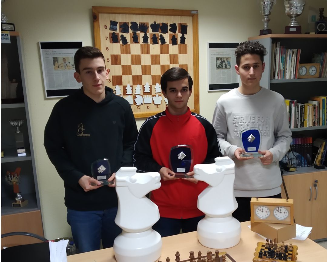Club Xadrez Ourense e Benchosey- Pereiro de Aguiar acaparan o medalleiro Provincial Individual 2020 Club Xadrez Ourense e Benchosey- Pereiro de Aguiar acaparan o medalleiro Provincial Individual 2020