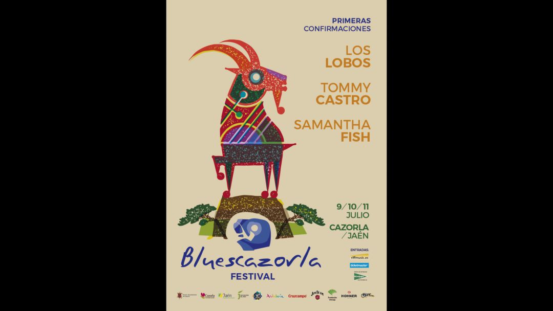 Cartel anunciador de la XVI edición BluesCazorla Cartel anunciador de la XVI edición BluesCazorla