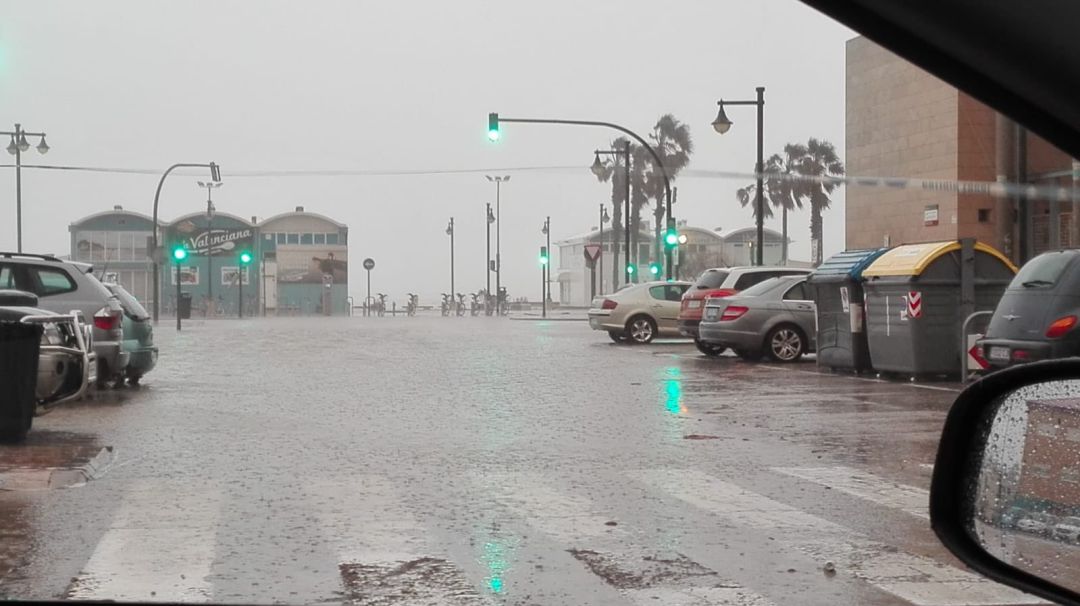 Lluvia en València Lluvia en València