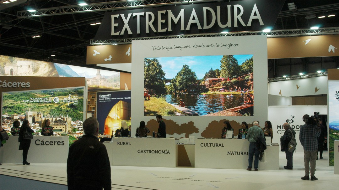Primera jornada de Extremadura en Fitur
