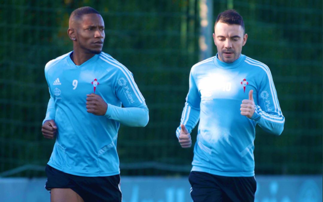 Beauve y Iago Aspas Beauve y Iago Aspas