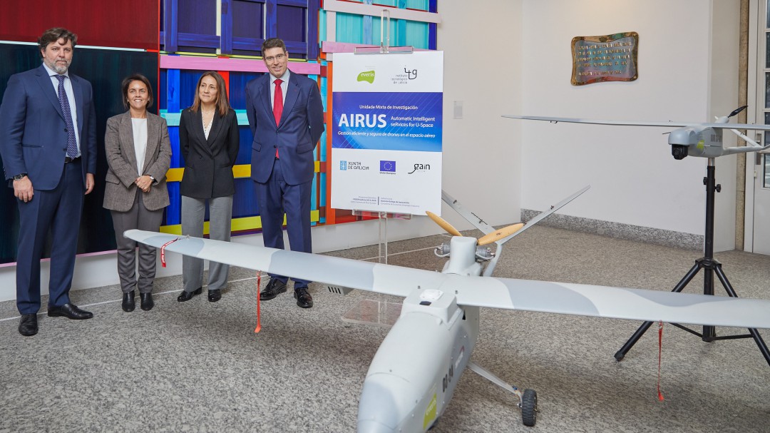 El control del tráfico de drones se desarrolla desde A Coruña
