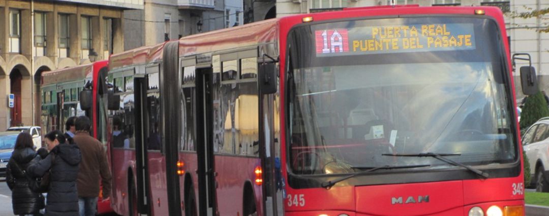Autobús urbano en A Coruña Autobús urbano en A Coruña