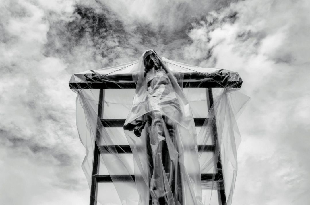 Fotografía premiada en Gandia Cristo plastificado Fotografía premiada en Gandia Cristo plastificado
