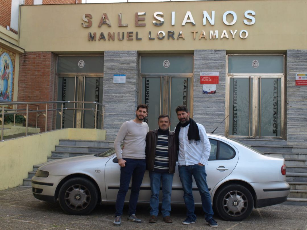 Daniel González, Antonio Berraquero y Pedro Peramo. Daniel González, Antonio Berraquero y Pedro Peramo.