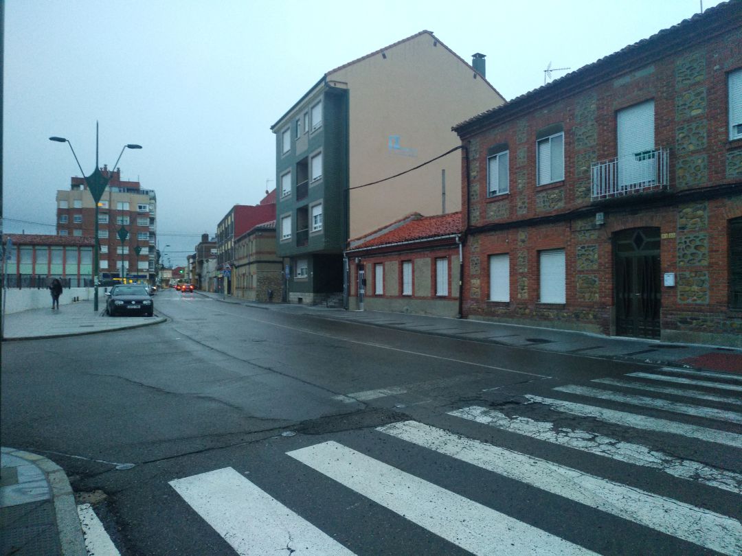 Las lluvias de diciembre empeoraron las condiciones de la carretera de Alfageme Las lluvias de diciembre empeoraron las condiciones de la carretera de Alfageme