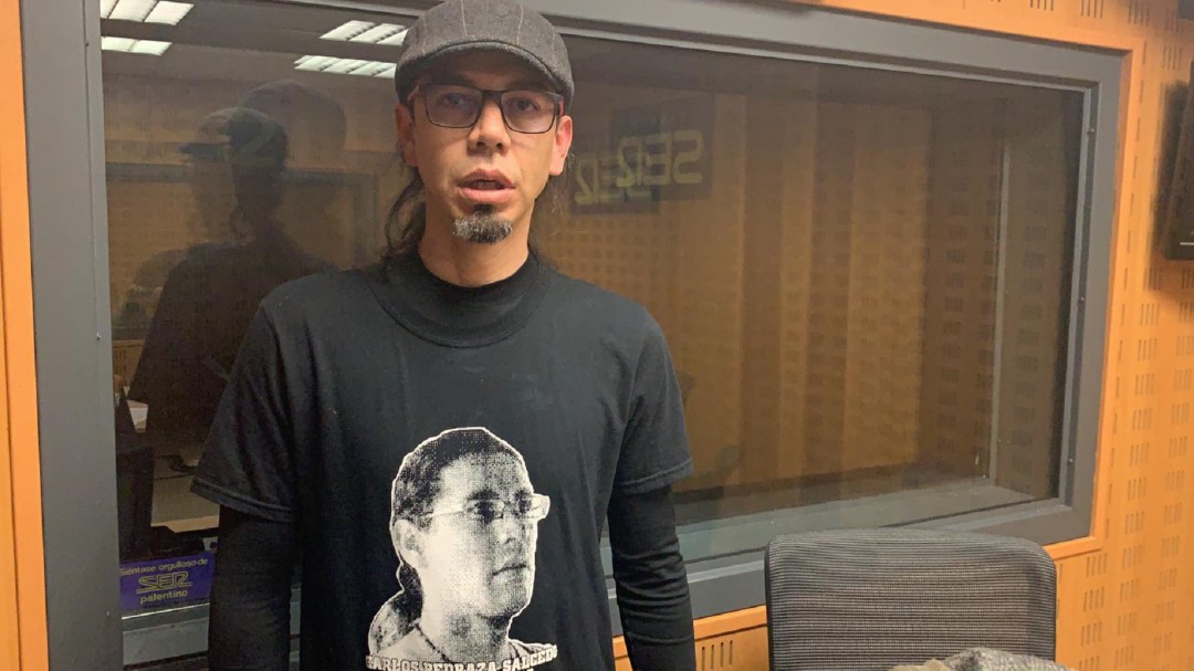 Gustavo Pedraza, activista de derechos humanos en Colombia, pide asilo en España establecido en Palencia