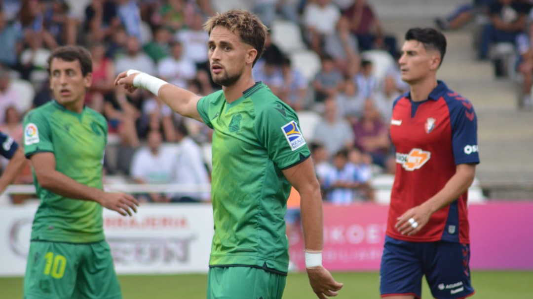 Januzaj, en la rampa de salida
