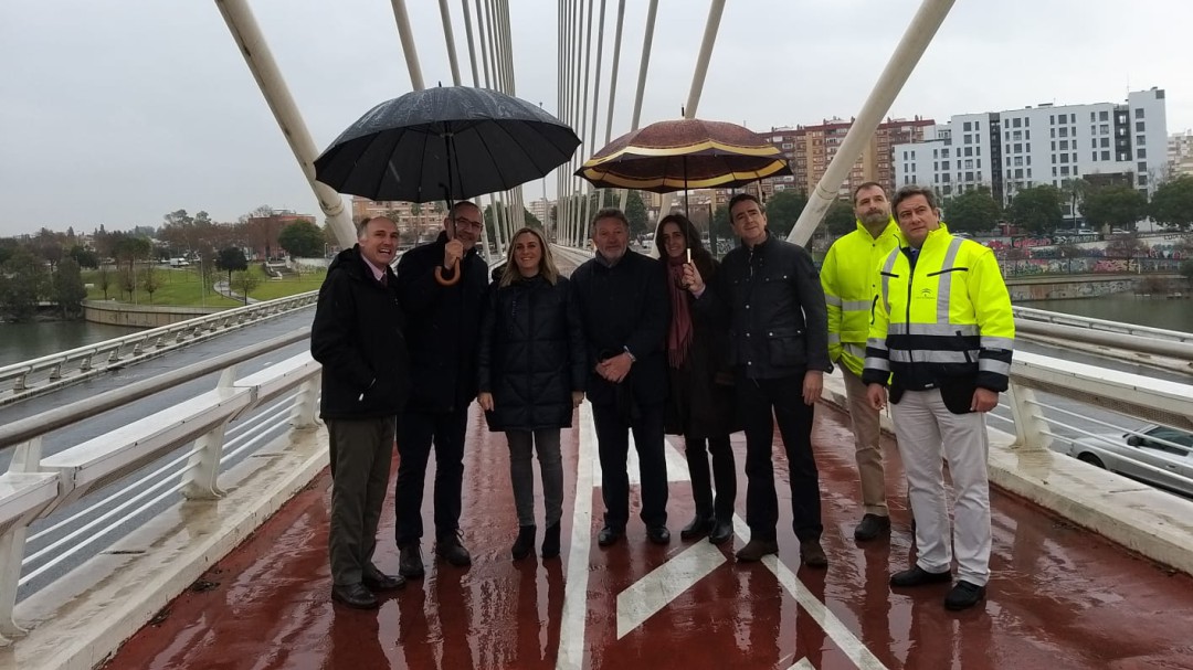 Buen estado del Puente del Alamillo tras su primera revisión completa