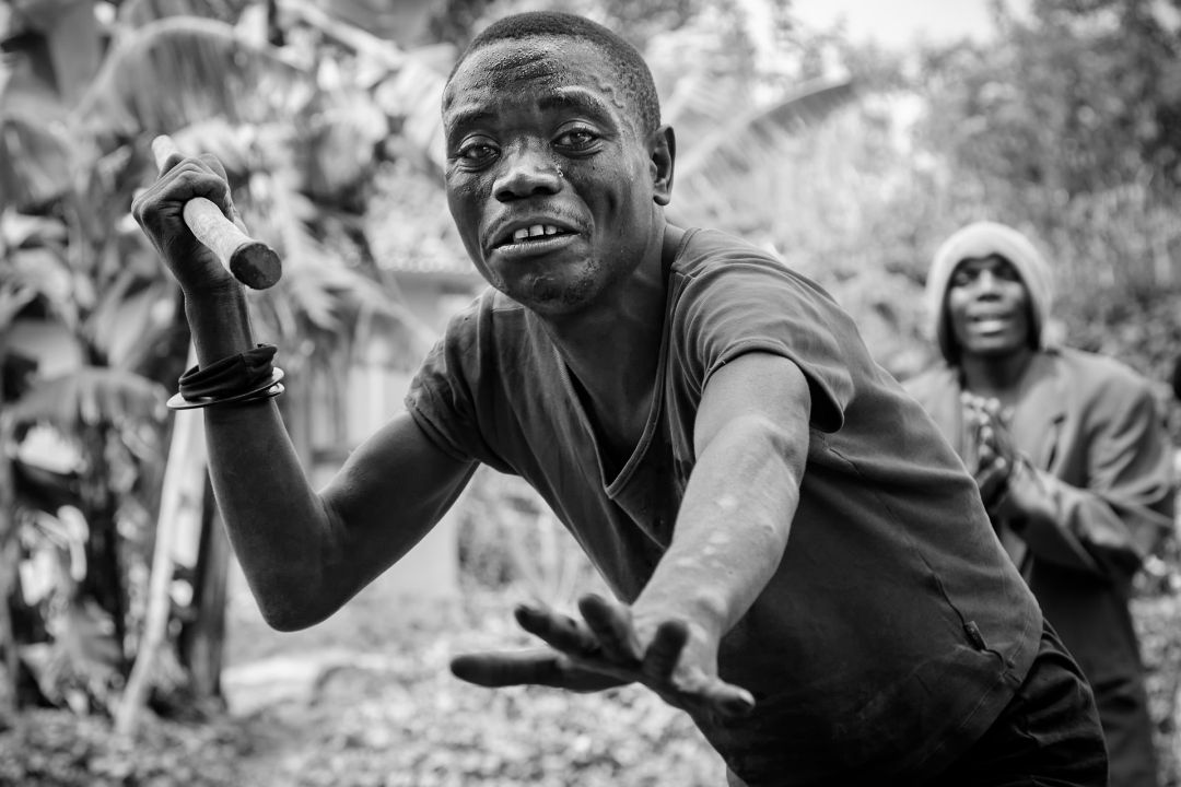 Una de las fotografías premiadas: Batwa Una de las fotografías premiadas: Batwa