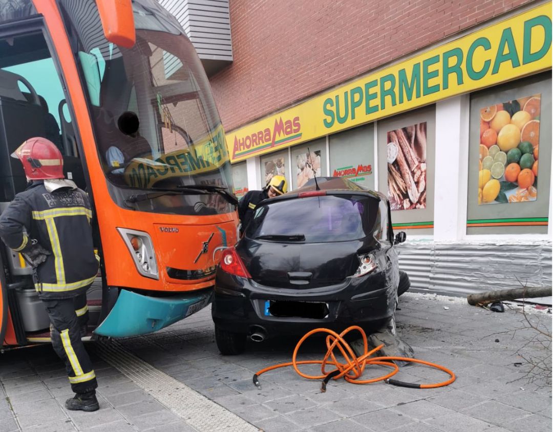Accidente autobús Azuqueca Accidente autobús Azuqueca