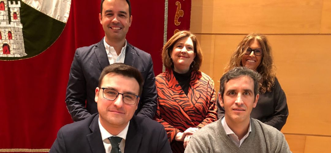 Grupo municipal de Ciudadanos en el pleno de Alcobendas Grupo municipal de Ciudadanos en el pleno de Alcobendas