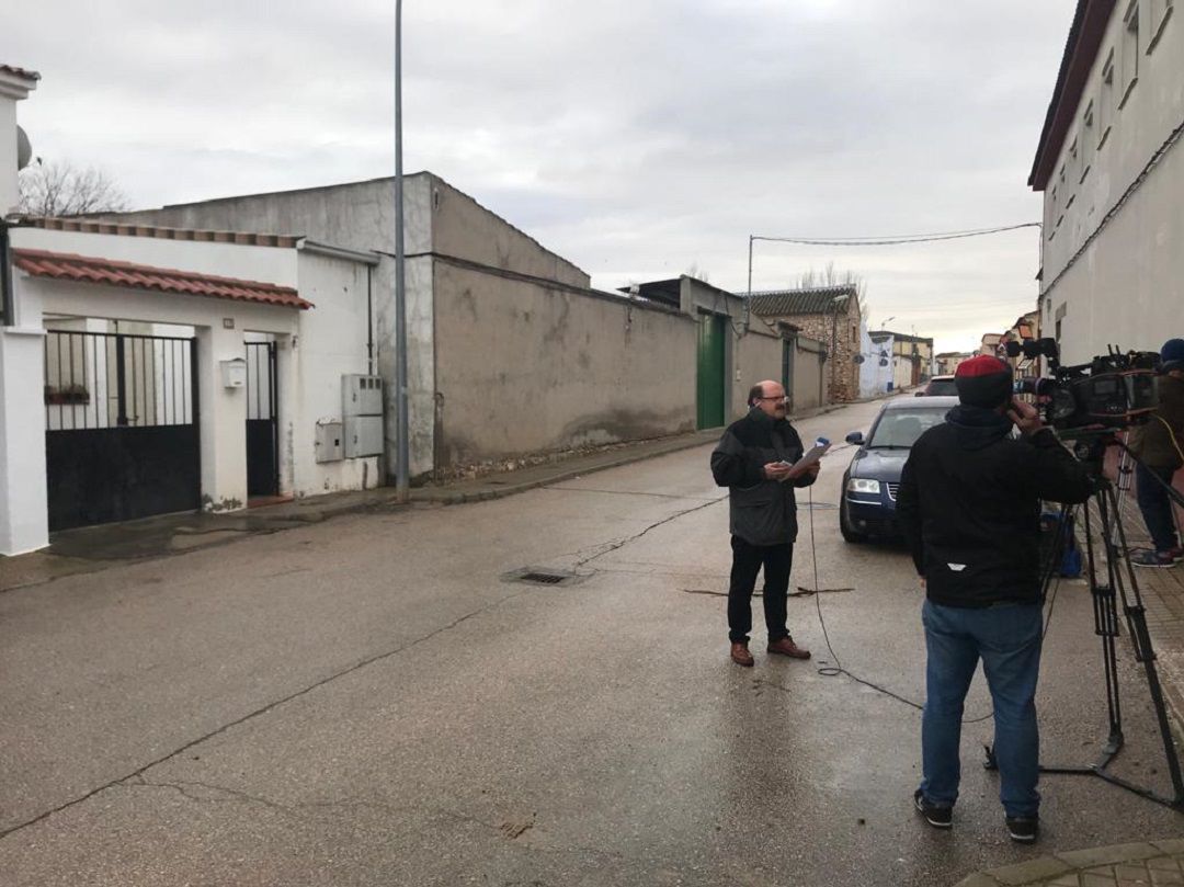 Así está la calle donde se produjo el asesinato machista en La Puebla de Almoradiel Así está la calle donde se produjo el asesinato machista en La Puebla de Almoradiel