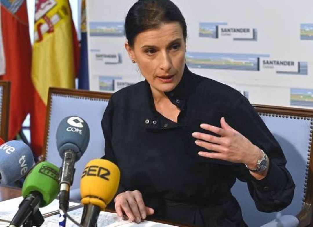 Gema Igual, alcaldesa de Santander Gema Igual, alcaldesa de Santander