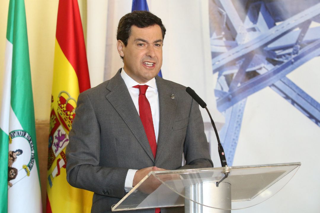 El presidente de la Junta, Juanma Moreno El presidente de la Junta, Juanma Moreno