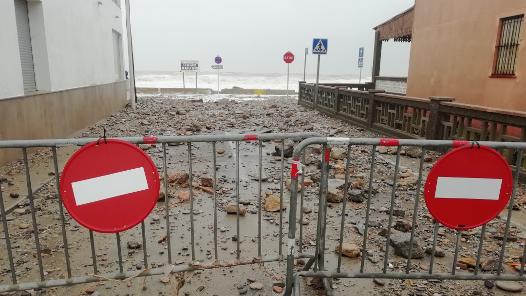 Comienzan a evaluar los daños del temporal en la provincia de Castellón
